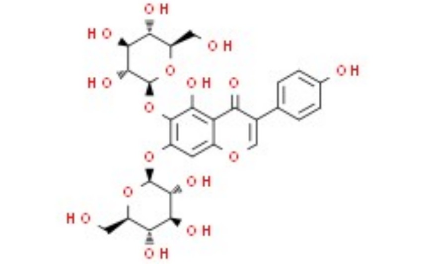S-254_5,6,7,4’-四羟基异黄酮-6,7-O-二葡萄糖苷_1219001-04-3_C27H30O16