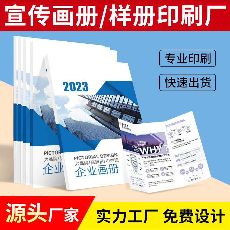 大观园彩印 厂家定制宣传册书刊 画册印刷 说明书 彩页环装活页
