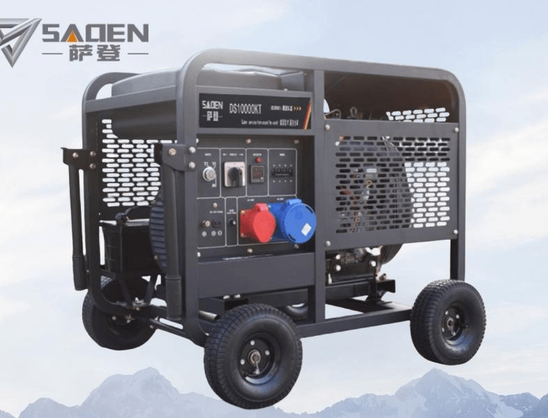 萨登380V三相工业自用5千瓦10KW柴油发电机组船用工程施工地供电