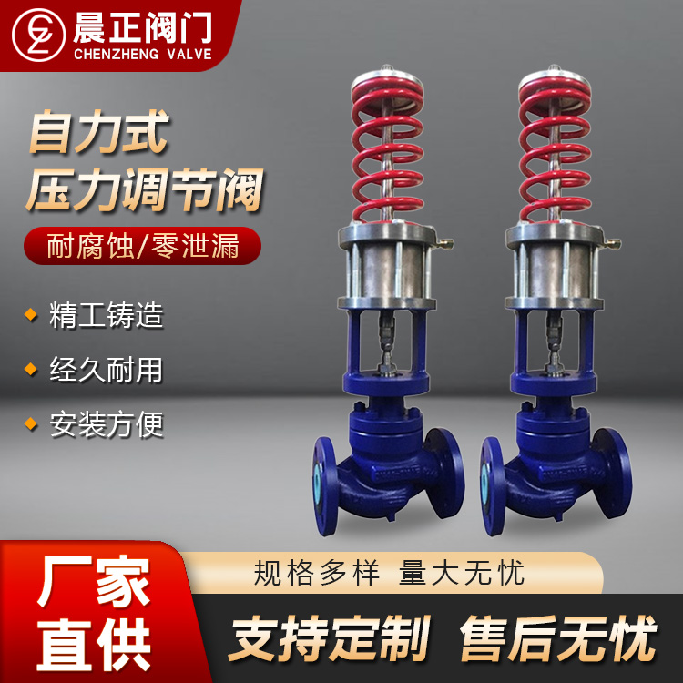 自力式调节阀品种齐全 自力式压力调节阀 高温蒸汽调压稳压阀