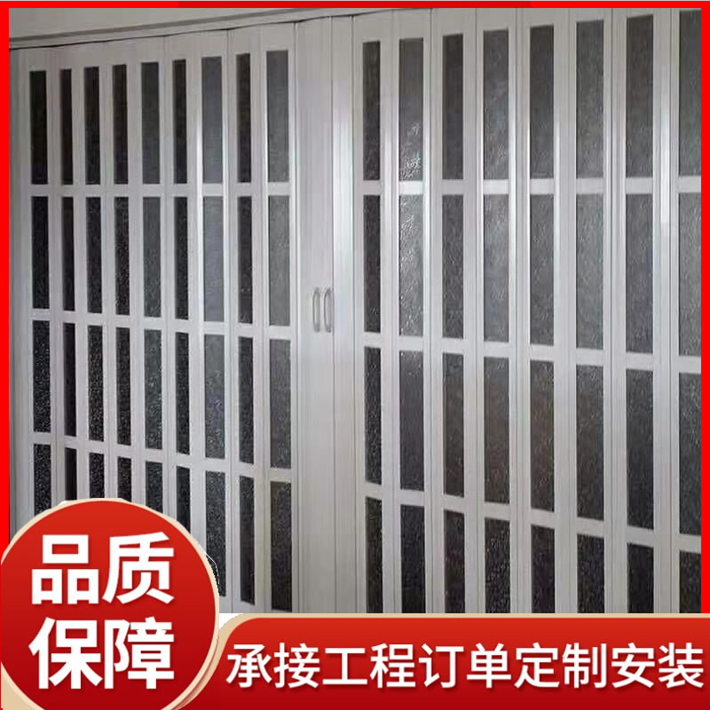 工业折叠门 多扇 电动开启 车间厂房用 隔热保温 腾硕