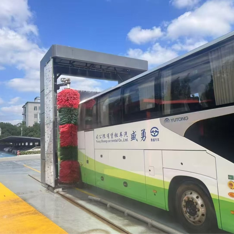 客车自动洗车机 客车全自动洗车机 智能大客车洗车机 客车洗车设备 带毛刷 防刮漆
