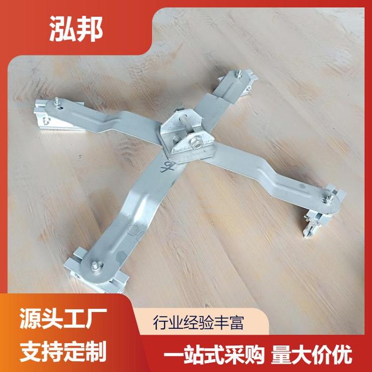 X型水平生命线装置 304防坠落 应用广泛 加工定制 泓邦