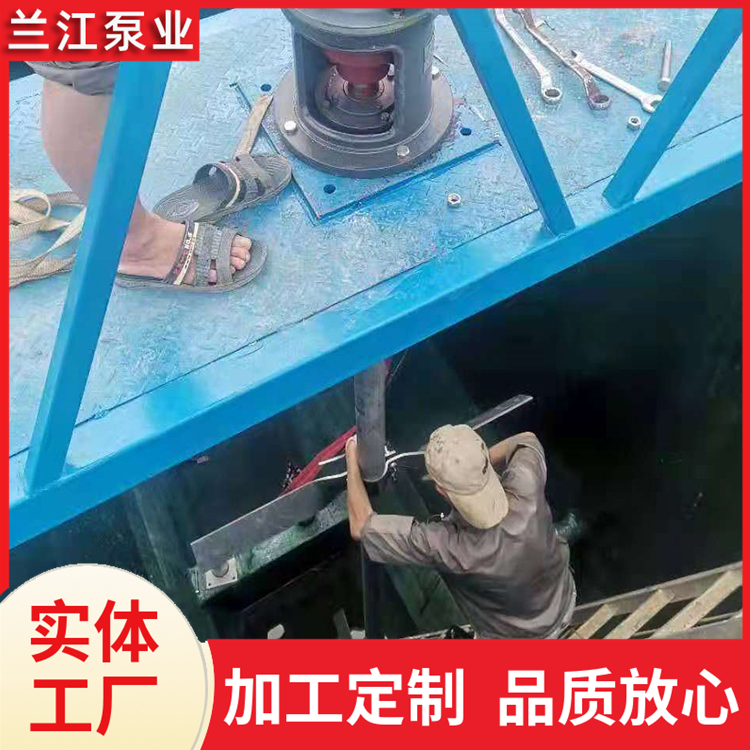 加药桶搅拌机 污泥处理设备 液体加药搅拌设备 兰江泵业
