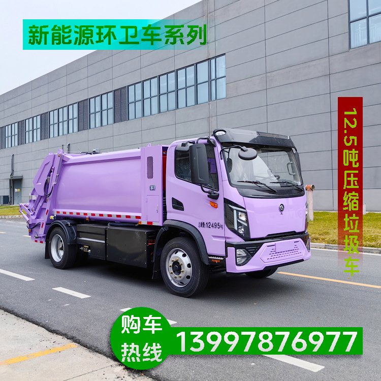 绿色环保 纯电动垃圾清运车 可按需求选择配置功能 满足需求 送车上门