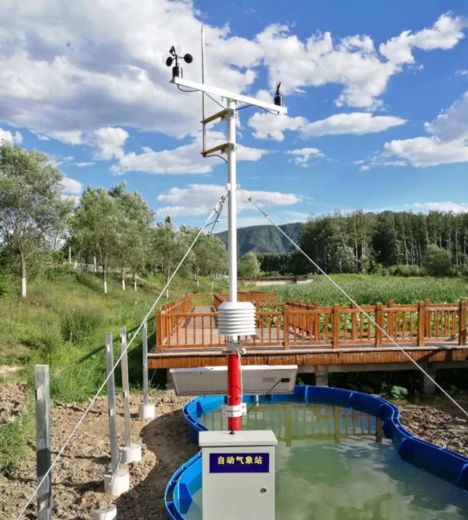 景区气象站 负氧离子测量 4G无线传输 太阳能供电 东方鑫鸿 DF-JQX型