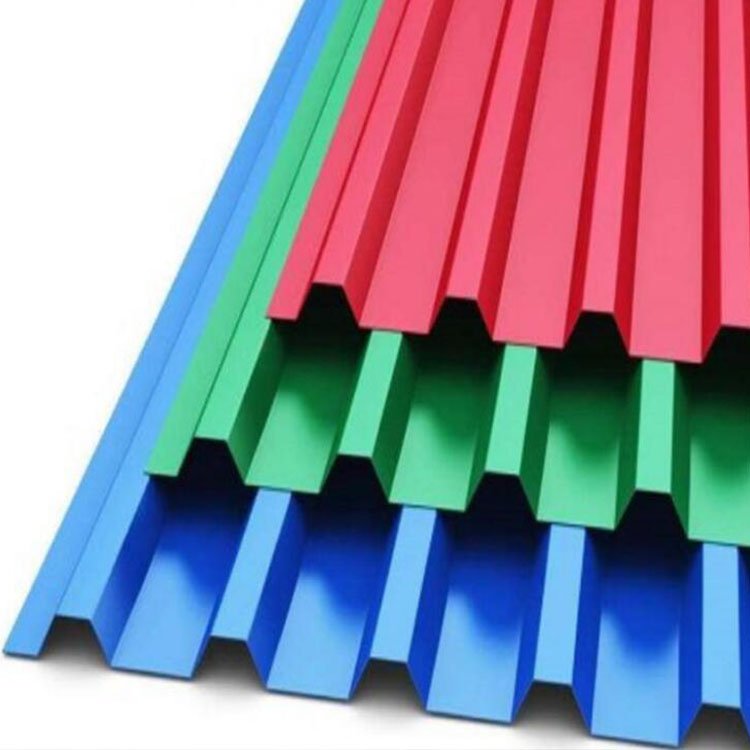 单层不锈钢屋顶彩钢板 隔热彩钢铁皮瓦 压型彩钢瓦 奕隆