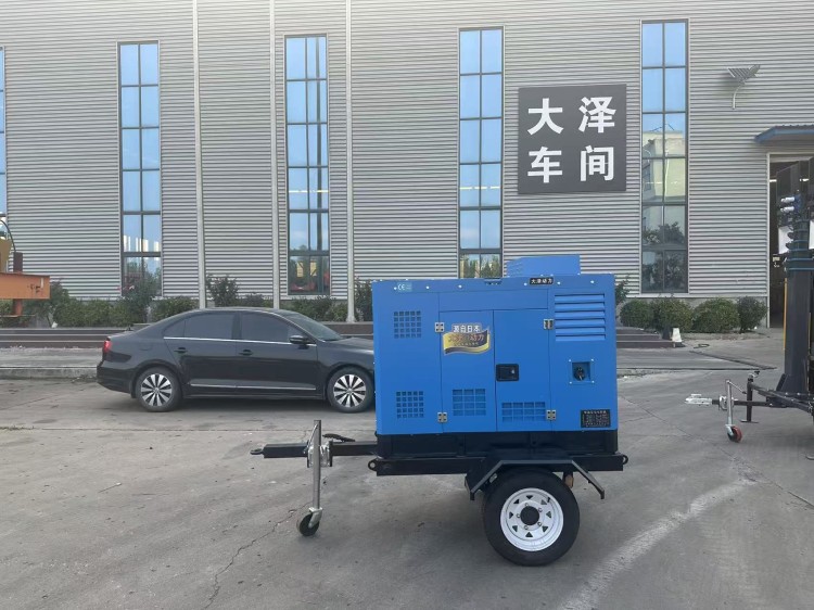 汽油发电电焊机 野外管道焊接移动发电焊机