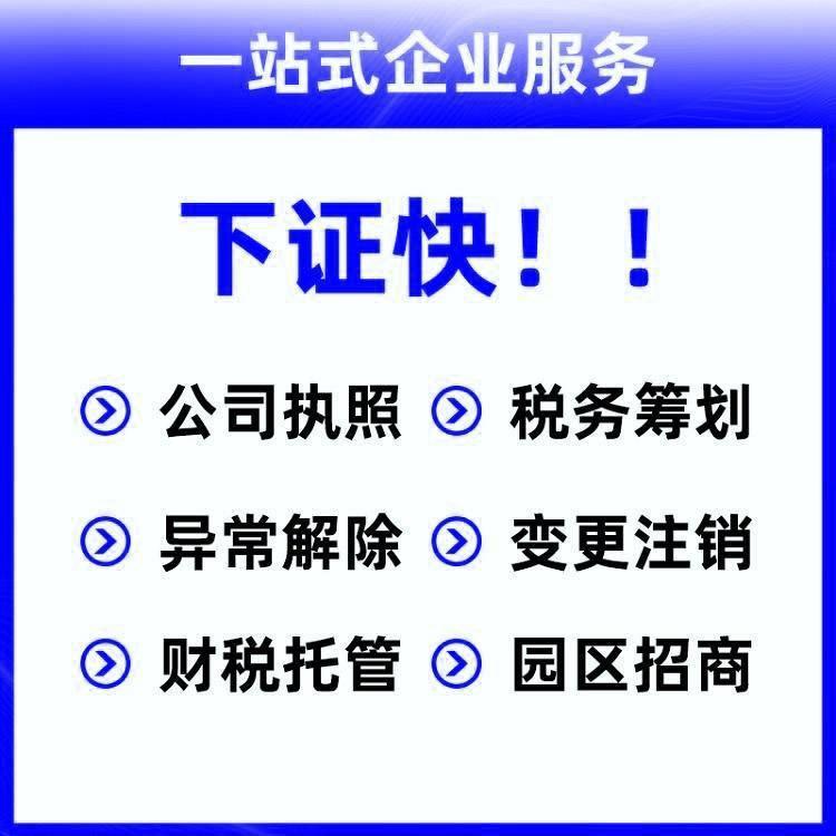 南宁公司注册 税务登记及注销代办服务 用心服务