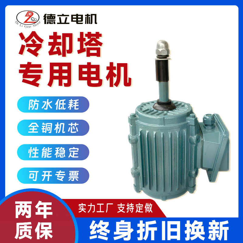 冷水塔变频电机水塔双速电动机凉水塔减速机马达冷却塔减速电动机水塔全铜线防水电动机冷凝器蒸发机专用电机