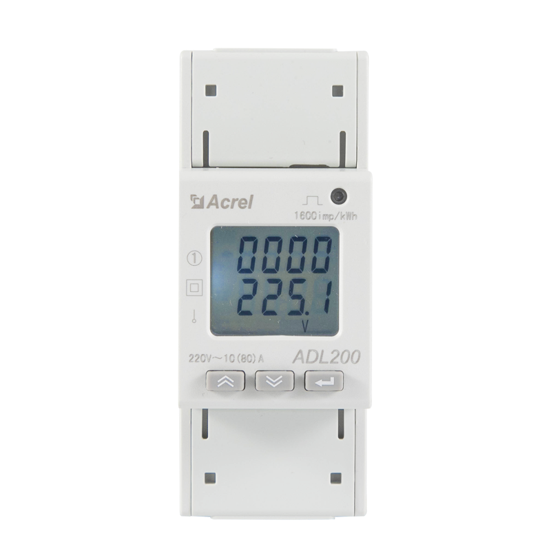 安科瑞单相电表ADL200/C单相逆变器监测电表智能电表带485通讯