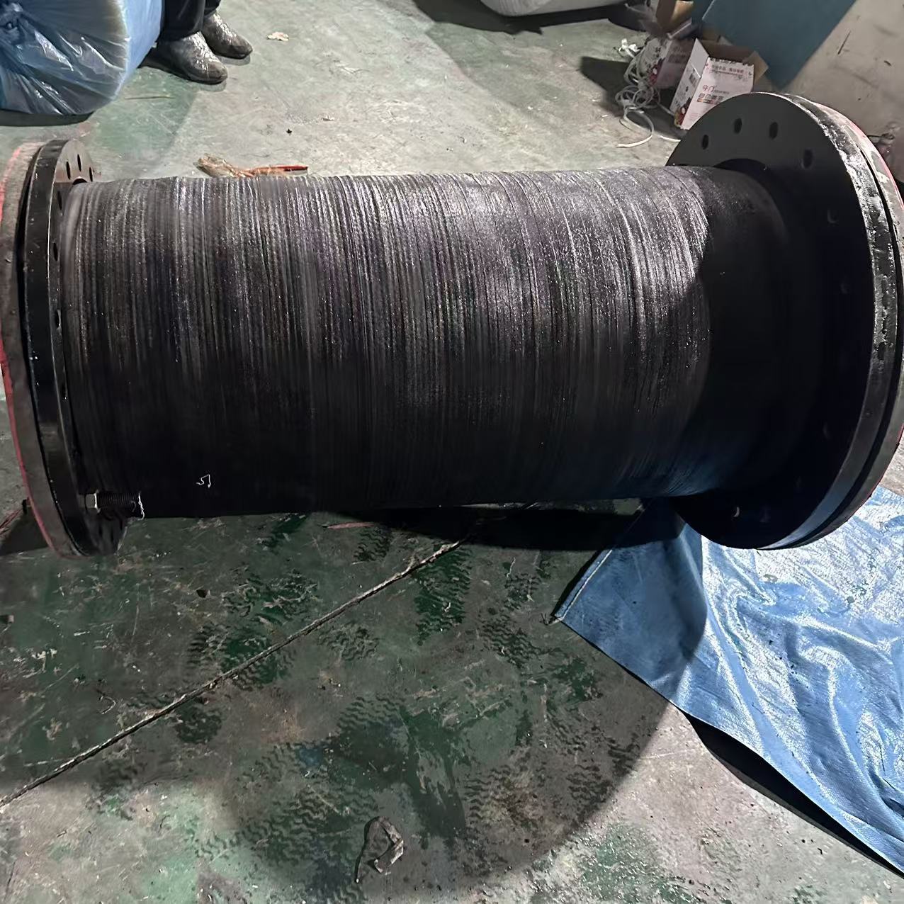 变径管夹阀胶管 大小头橡胶管夹阀定制 福硕金属橡塑