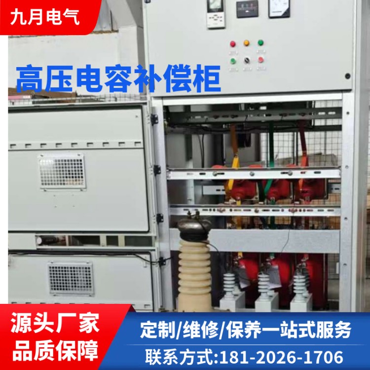 10KV高压自动无功补偿柜 品质电容器 稳定电网电压