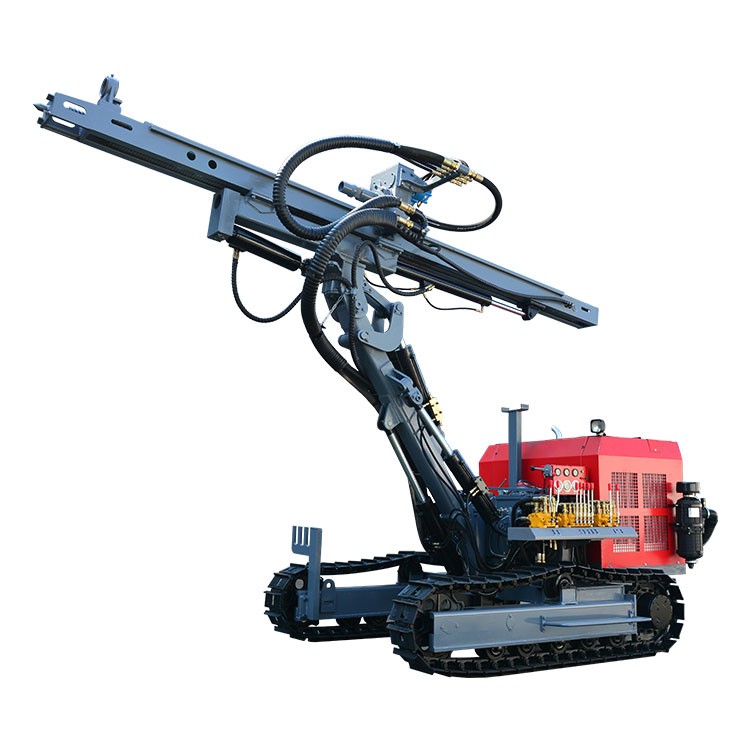 履带式光伏钻机 矿山取样勘探一体式潜孔钻机