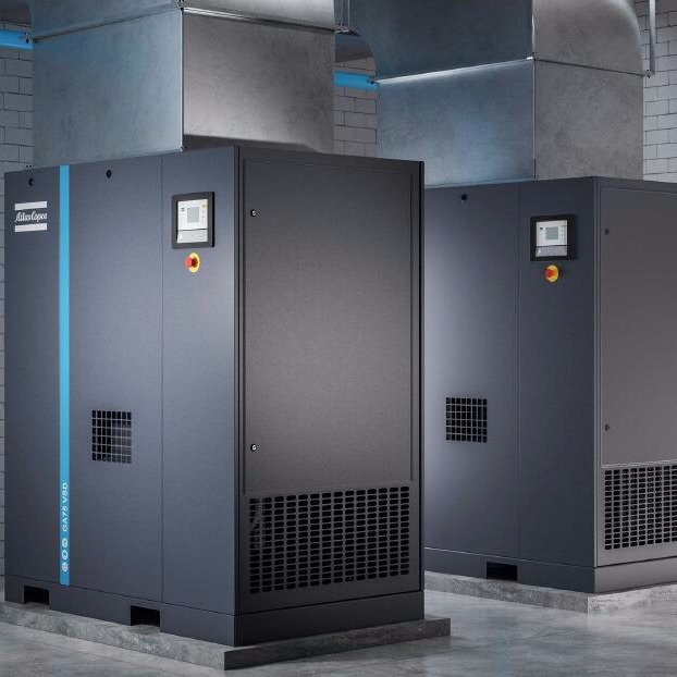 阿特拉斯空压机GA45VSDiPM 45KW8.7立方油冷永磁变频 空压机配件