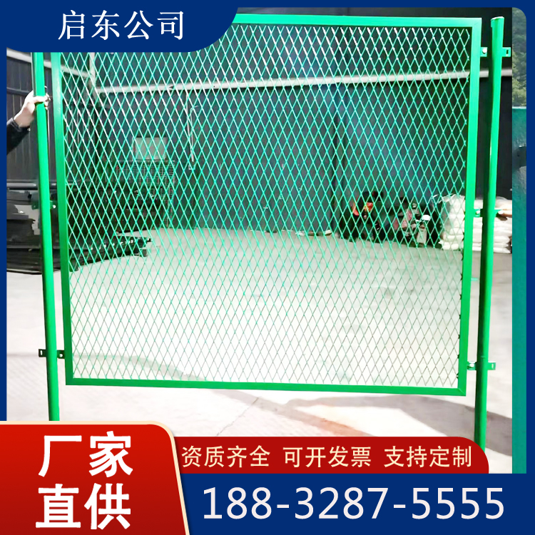 桥梁防抛网 高架桥两侧防掉落网 白色卷圈护栏网