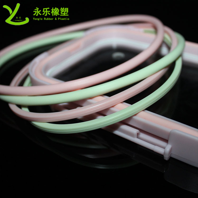 彩色硅胶密封圈 粘接防水硅胶圈饭盒密封