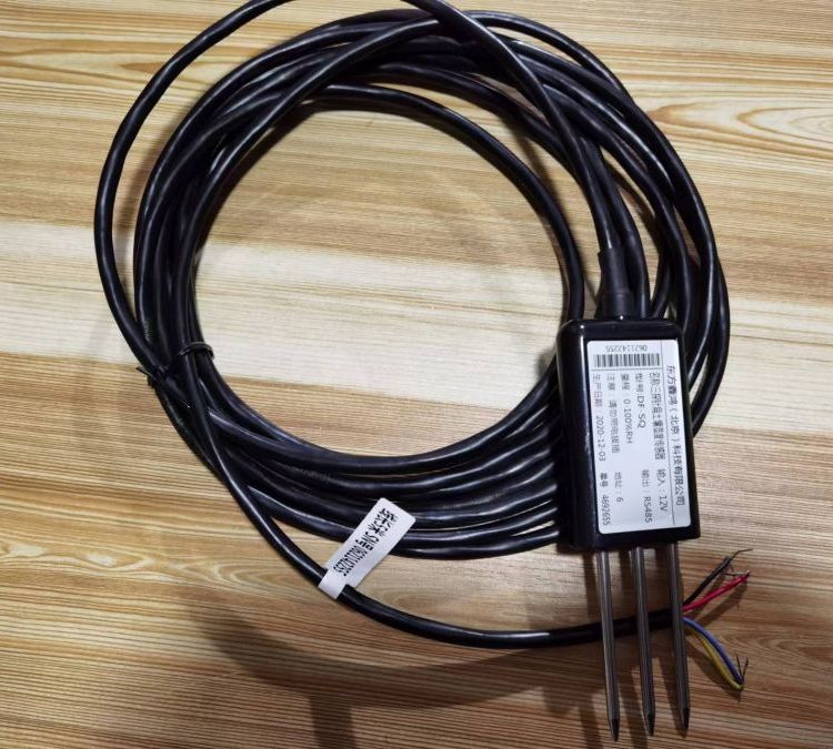 土壤三参数传感器 温湿度盐分三合一 DF-TWSD RS485输出