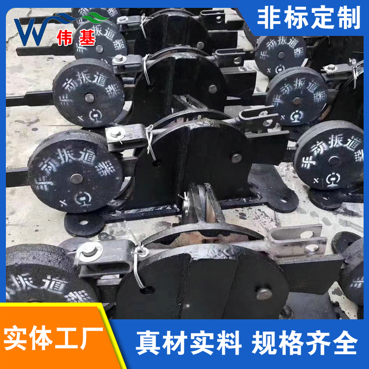 伟基厂家销售钢轨用扳道器 铁路轨道用