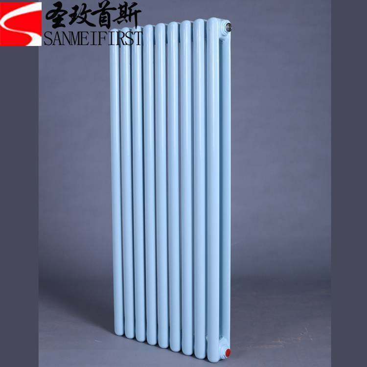 壁挂式暖气片厂家 GZ2 中心距600mm 圣玫首斯 农村用 喷塑工艺
