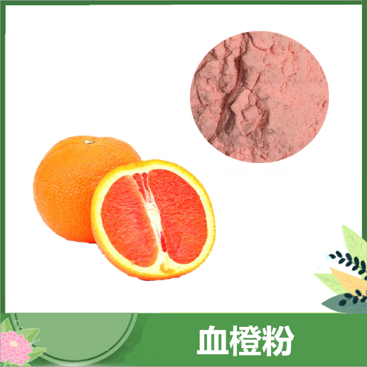 血橙粉 红橙果汁粉 固体饮料奶昔糖果代餐原料 水溶性粉末 可发样