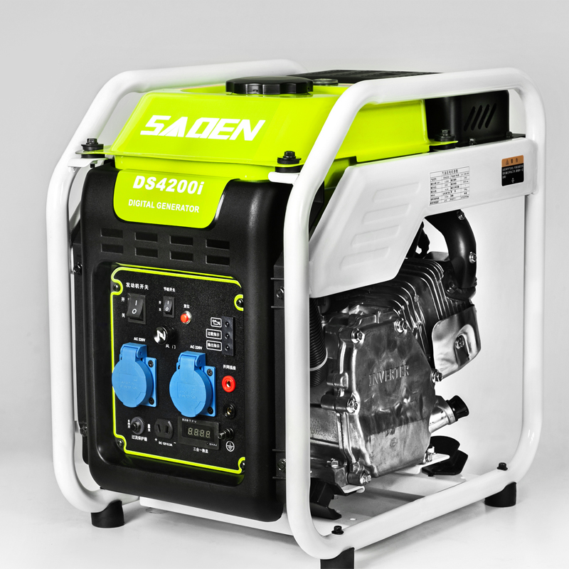 3500瓦数码变频发电机3.5KW小型家用汽油发电机