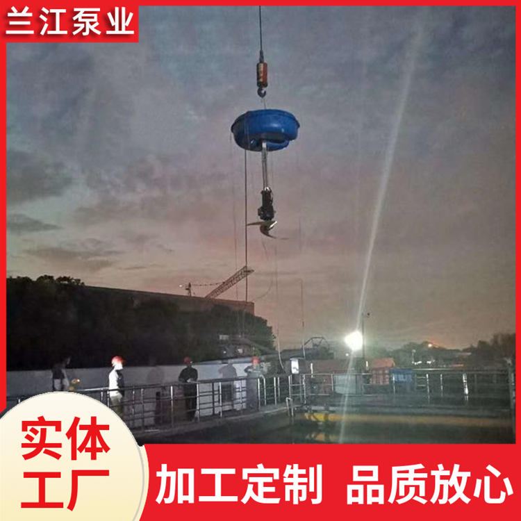 立式环流搅拌机 潜水拌机 低速强力搅机 浮筒式搅拌 兰江泵业