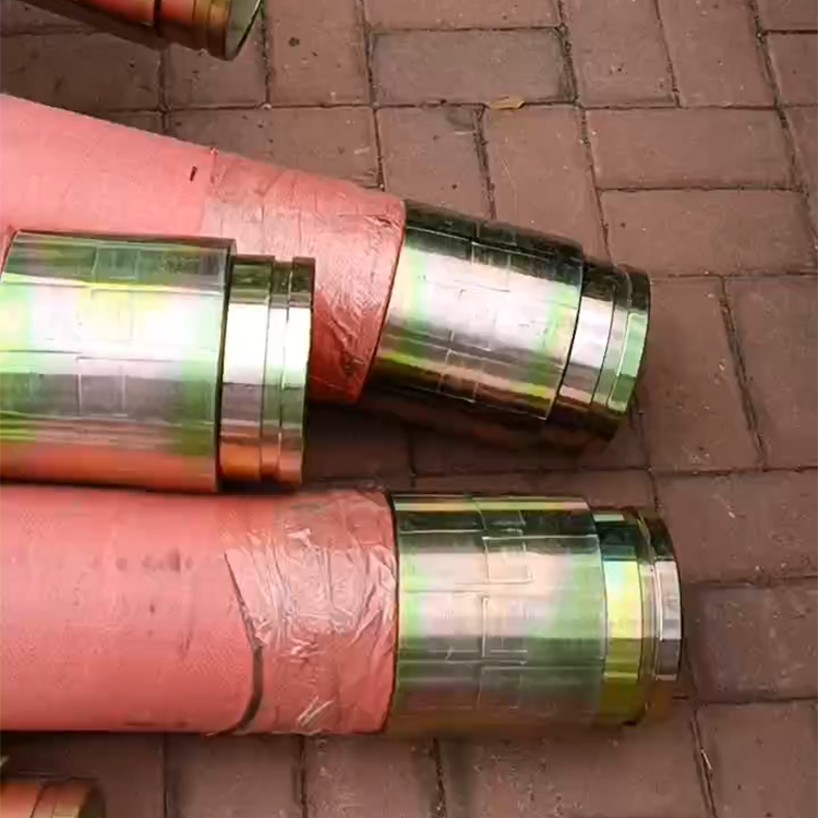 大口径胶管厂家 输水耐磨低压泥浆橡胶管 夹布钢丝骨架喷砂胶管