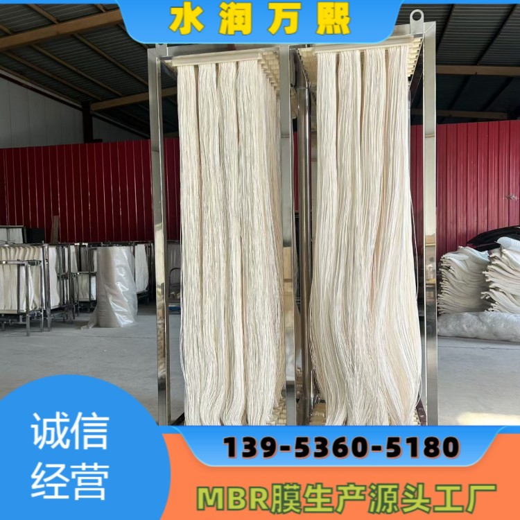 中空纤维膜 浸入式中空纤维帘式膜 mbr膜件 现货充足