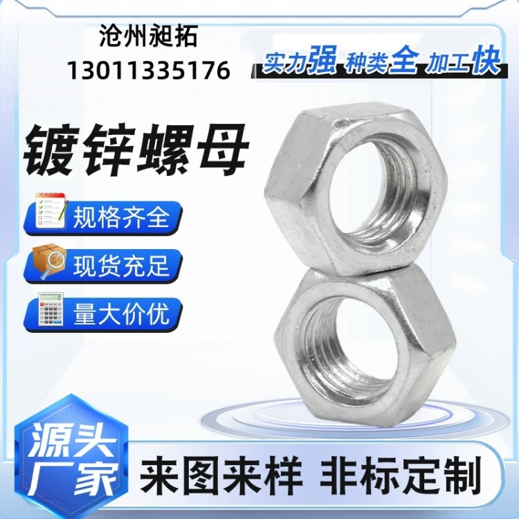 耐腐蚀316螺母 耐用316螺母 工业常用配件