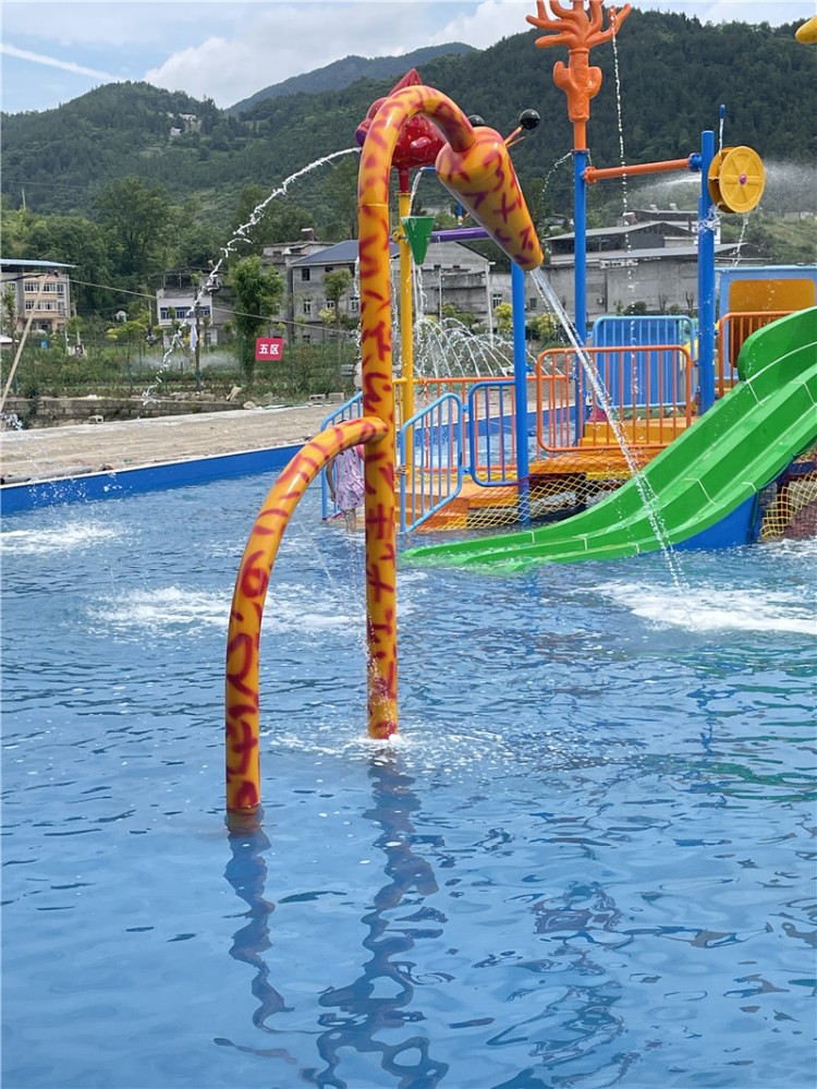 儿童戏水小品玻璃钢小品