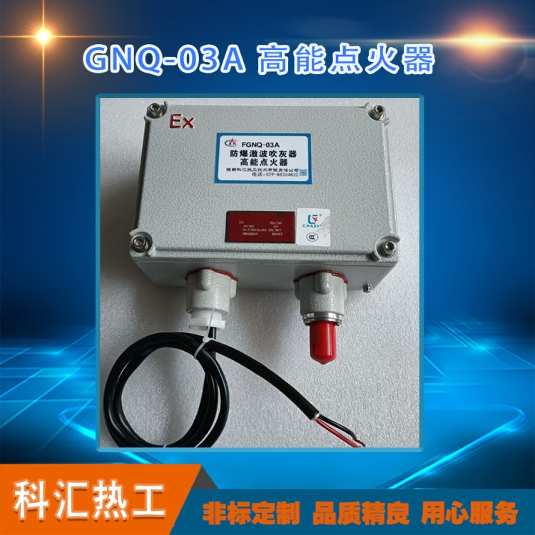 防爆激波吹灰器点火器 IP67 防护 2500V 高压输出 可燃气体 / 燃油通用