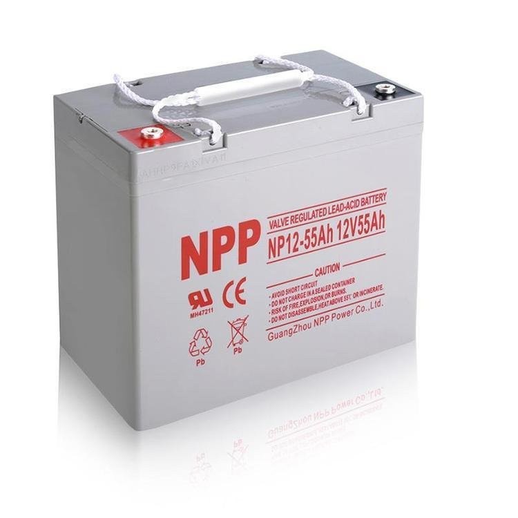 NPP耐普蓄电池NPG12-24Ah胶体免维护 UPS应急电源专用