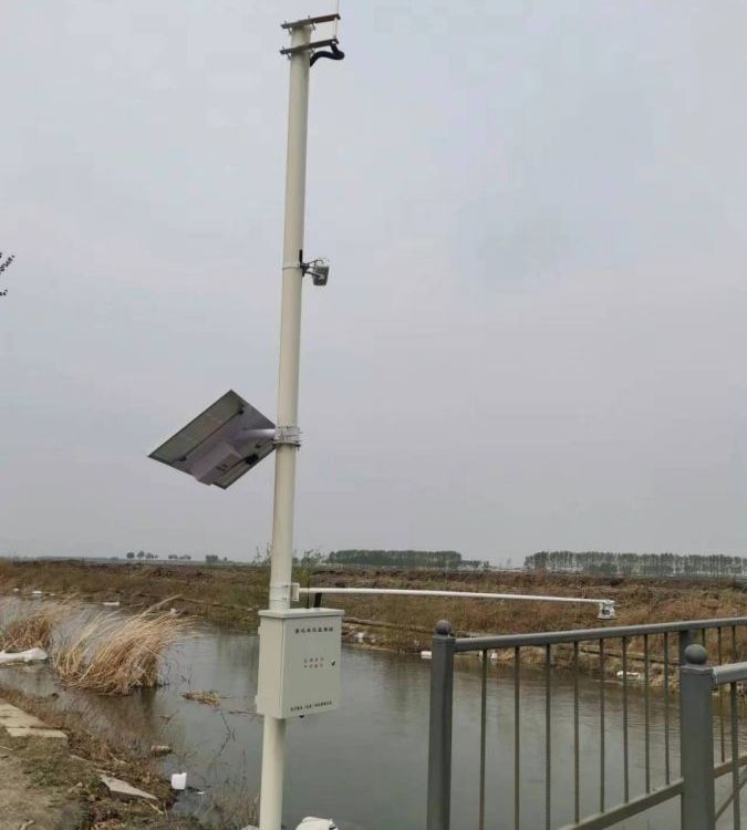雷达水位监测站 DF-LSW 东方鑫鸿 4G传输 太阳能供电 20m 40m FMCW调频