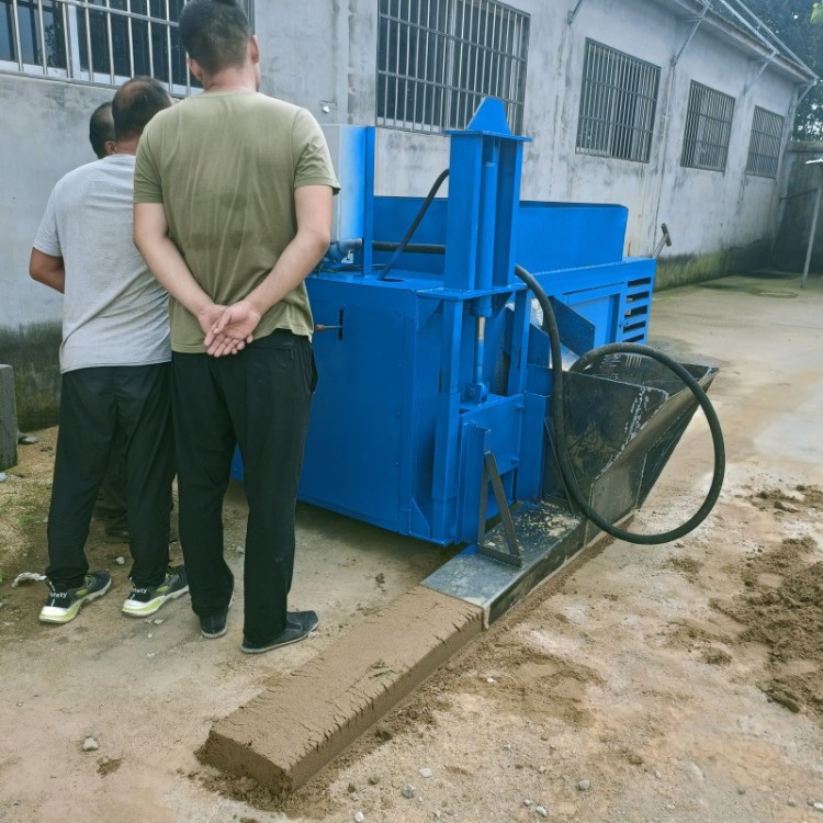 定制全自动路沿石滑膜机 混凝土路沿石成型机 路沿石拦水带滑模机