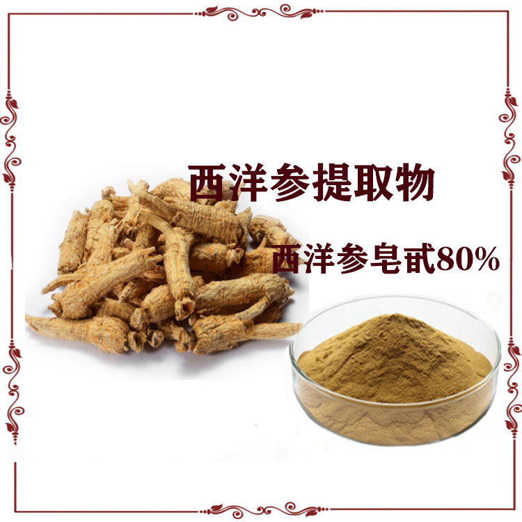 西洋参提取物 西洋参皂甙 速溶粉 浸膏 库存充足 支持拿样