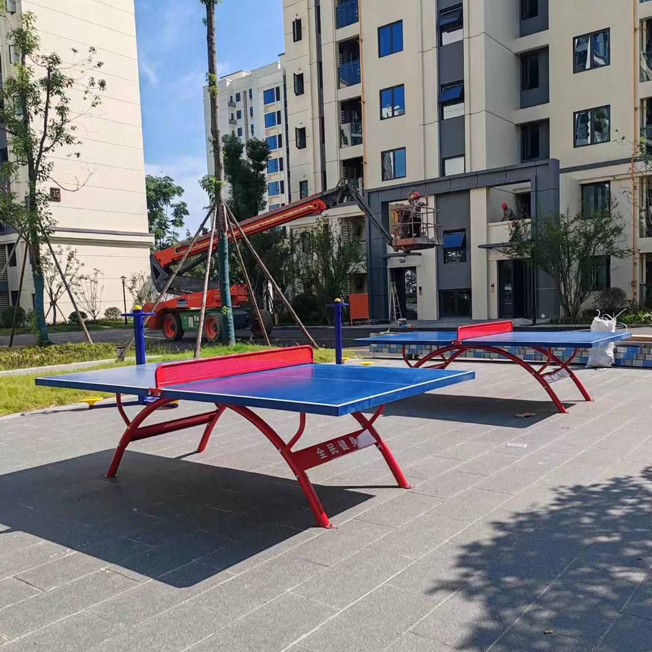 杰信达 户外公园广场小区训练乒乓球桌 承载力大 货源充足