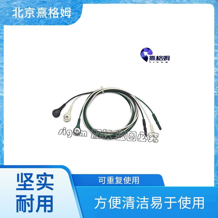 SigmaStim 电休克EMG安全导线 轻巧柔软 方便清洁易于使用 防护性能强
