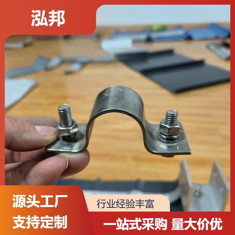 泓邦 屋面锁边固定 430铝合金夹具 耐低温耐腐蚀 源头工厂
