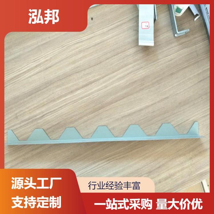 角驰三屋面板防水 750镀铝锌堵头 耐磨耐污 厂家直发 泓邦