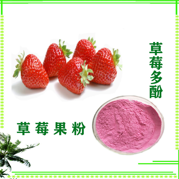 水溶性草莓粉 萃取粉 膳食纤维粉 精细粉末 全水溶