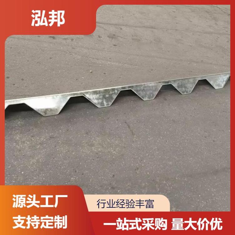 铝镁锰板金属屋面 750镀铝锌堵头 耐磨耐用 厂家现货 泓邦