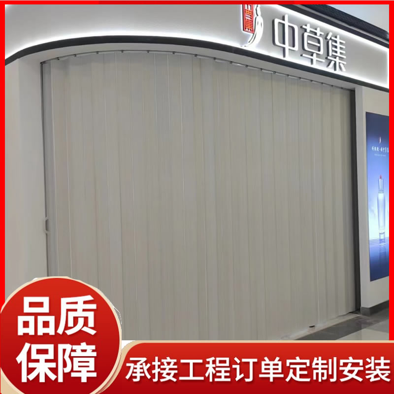 铝合金卷帘门 抗风电动卷闸门 启闭平稳 可定做加工 腾硕