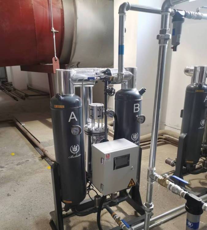博莱特吸附式干燥机BLA-3MXF 3.6立方微热再生吸干机