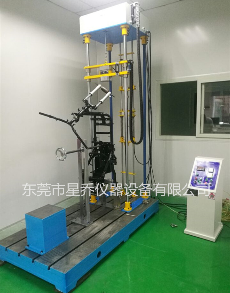 车架前叉管组落体冲击试验机 自行车车架前叉冲击试验机