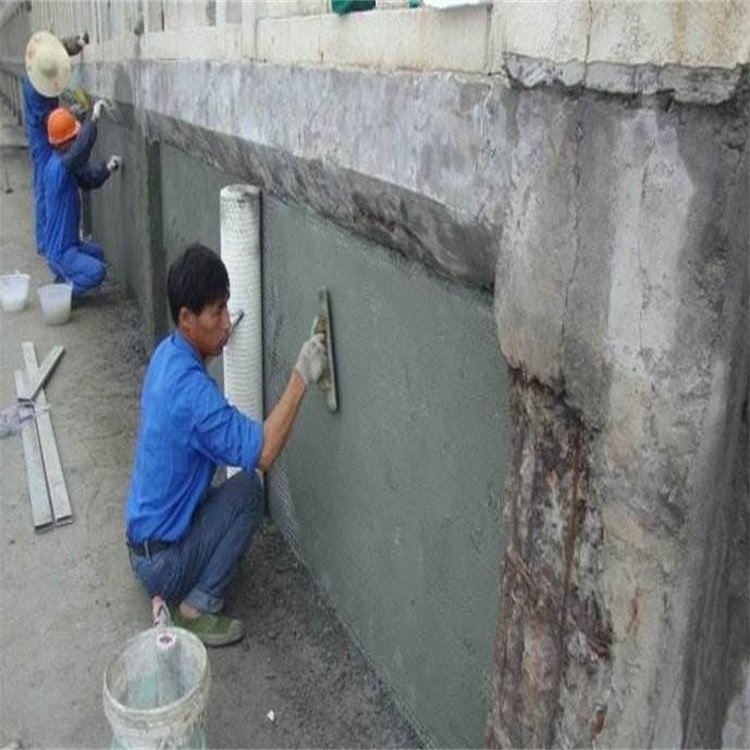 玄武岩韧性砂浆墙体加固旧房改造 高强聚合物砂浆