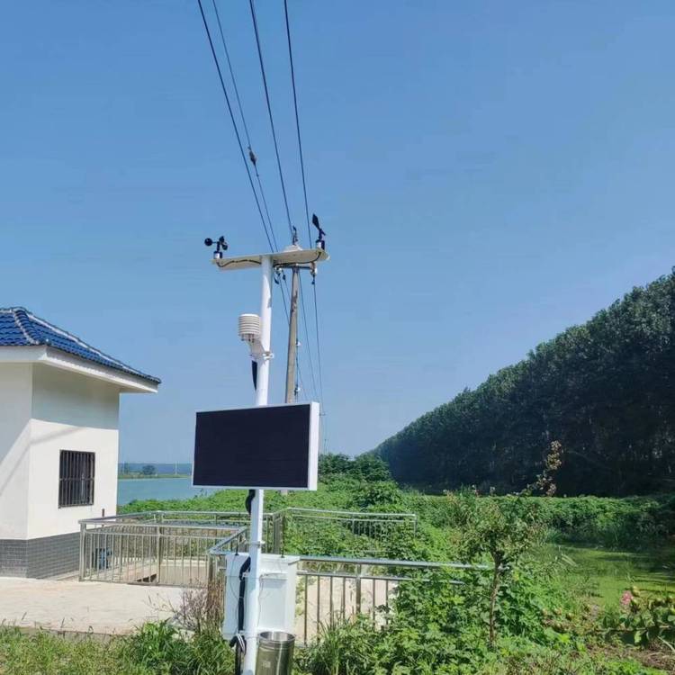 湿地气象站 LED屏显示 东方鑫鸿 无线传输 视频监控 DF-SDQ