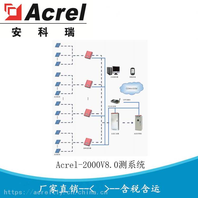 安科瑞 分布式光伏运维云平台 AcrelCloud-1200