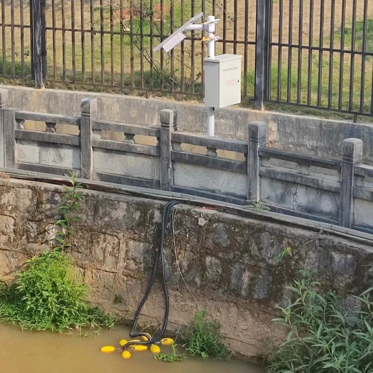 河道河沟水质监测系统 东方鑫鸿 DF-HSZ 4G传输 PH 溶解氧 浊度 COD 氨氮