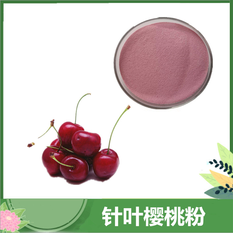 针叶樱桃果粉 水溶性樱桃粉 VC果蔬代餐粉 巴西针叶樱桃冻干粉